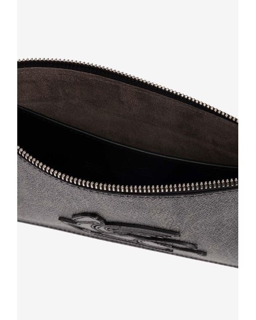 Etro White Pegaso Patch Pouch Bag for men