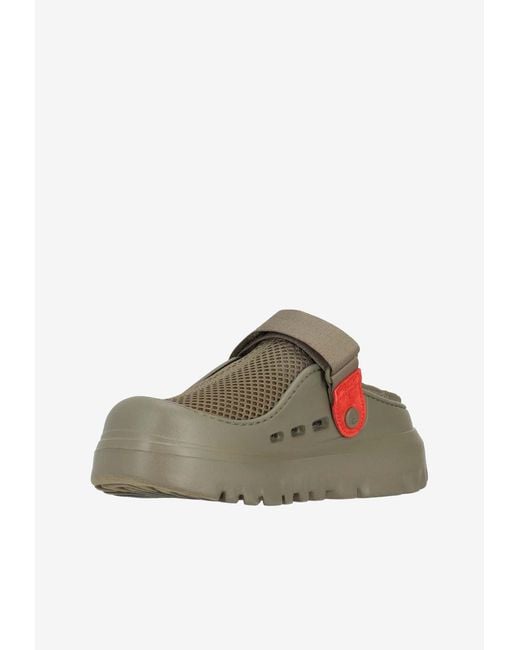 Ugg Brown Peakmod Mesh Clogs for men