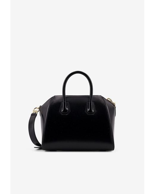 Givenchy Black Mini Antigona Leather Bag