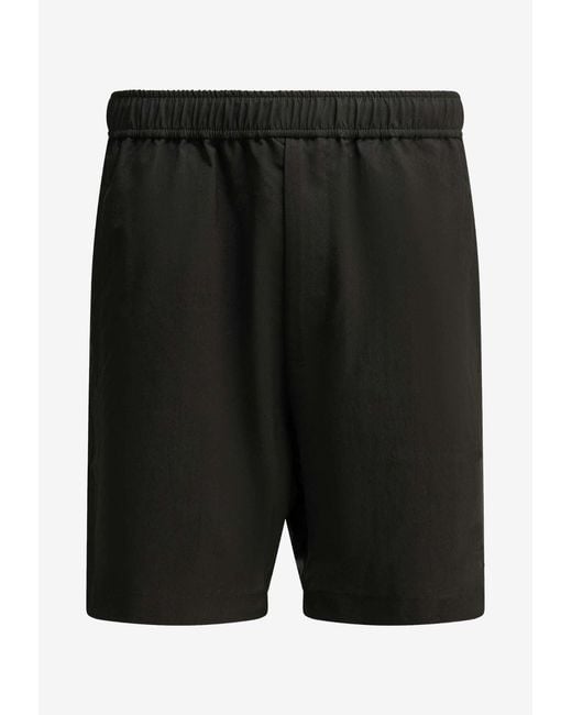 Givenchy Black Paris Jacquard Elasticated-Waistband Shorts for men
