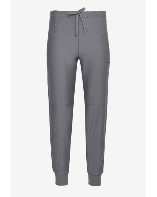 Carhartt Gray American Script Track Pants for men