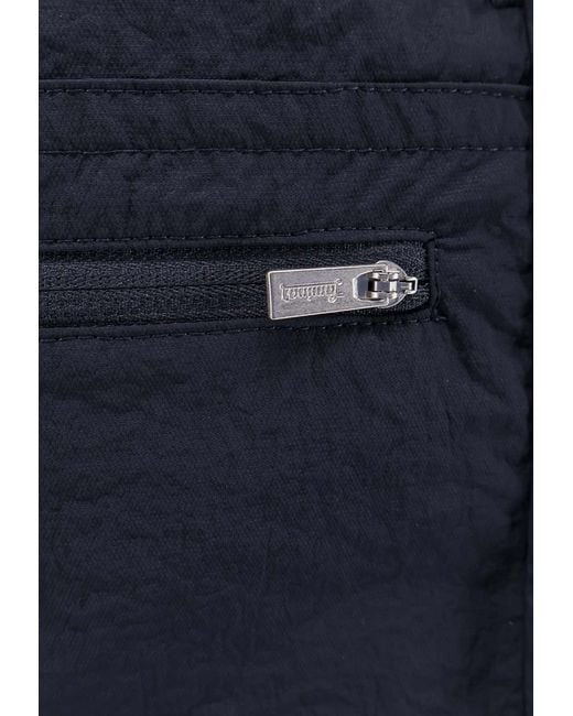 Herno Blue Elasticated Bermuda Shorts for men