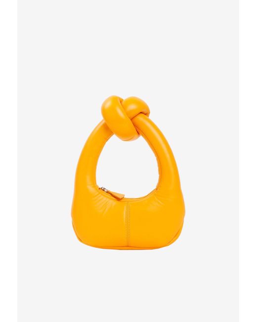 A.W.A.K.E. MODE Synthetic Small Mia Top Handle Bag in Orange | Lyst
