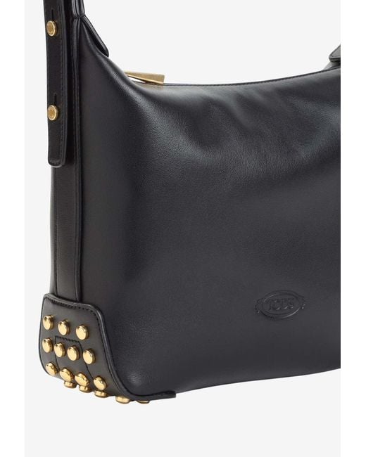 Tod's Blue Mini Structured Shoulder Bag