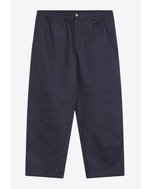 Moncler Blue X Gilga Farm By Donald Glover Gabardine Track Pants for men