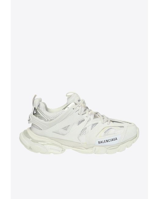 Balenciaga White 'track' Sneakers,