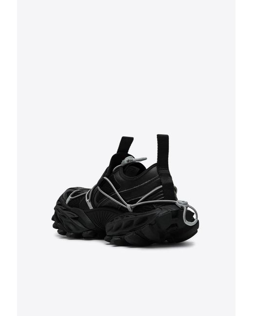 Balenciaga Black Hike Low-Top Sneakers for men