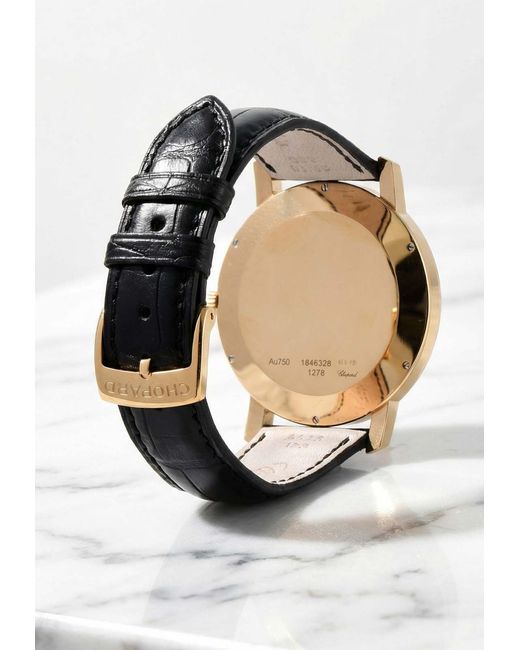 Chopard Gray Classic Automatic 18-Karat Watch for men