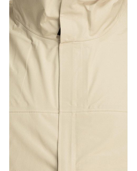 Norse Projects Natural 3L Waterproof Stand Collar Jacket for men