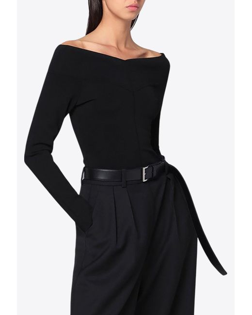 Stella McCartney Black Stella Mc Cartney Viscose Blend Top