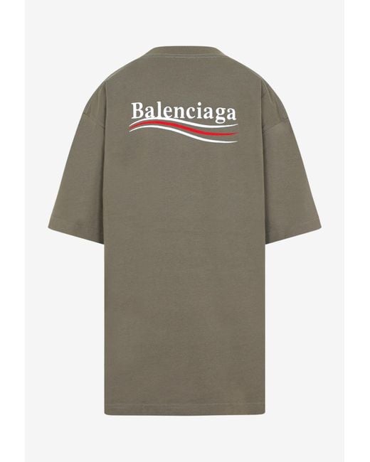 Balenciaga Short-sleeved in Gray | Lyst