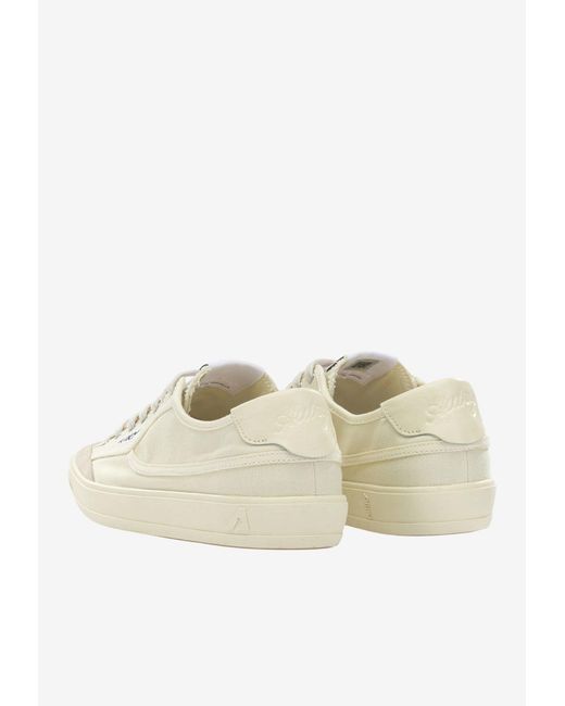 Autry White Windscape Canvas Sneakers