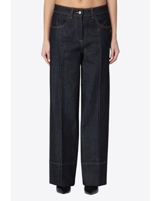 Givenchy Black Essential Straight-Leg Jeans