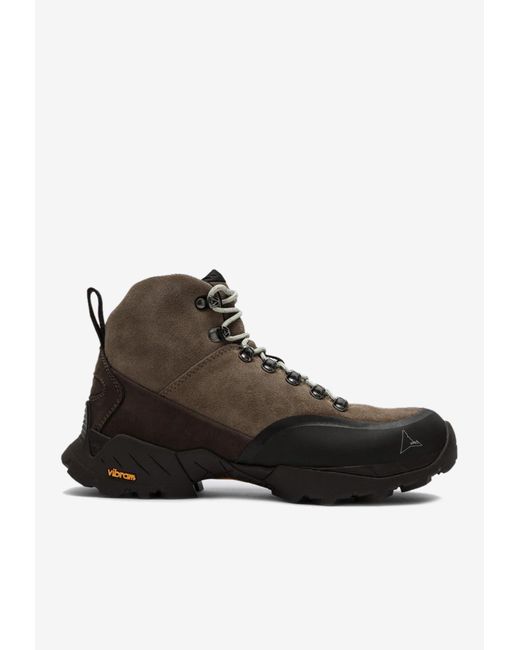 Roa Brown Andreas Lace-Up Boots for men
