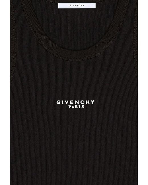 Givenchy Black Top With Logo