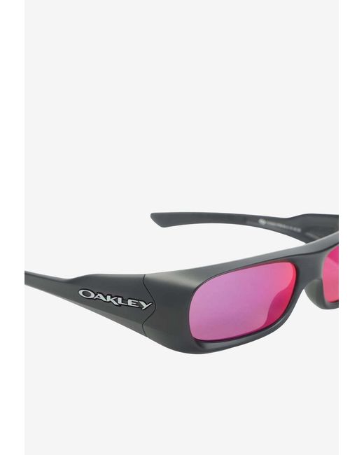 Oakley Purple Permian Rectangular Sunglasses
