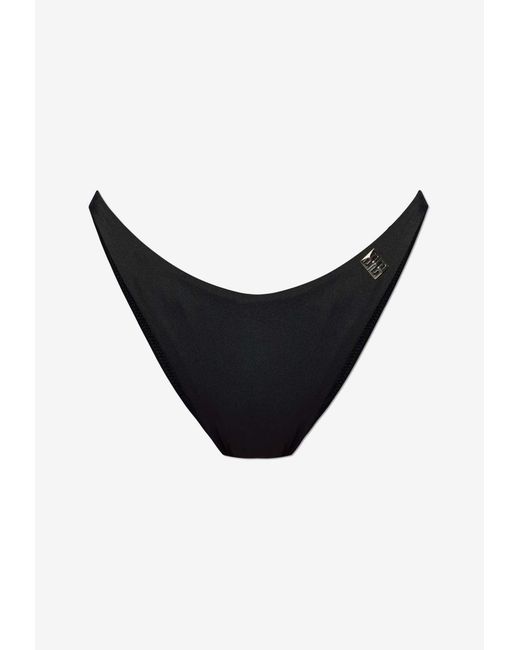 Givenchy Black Logo Bikini Bottom