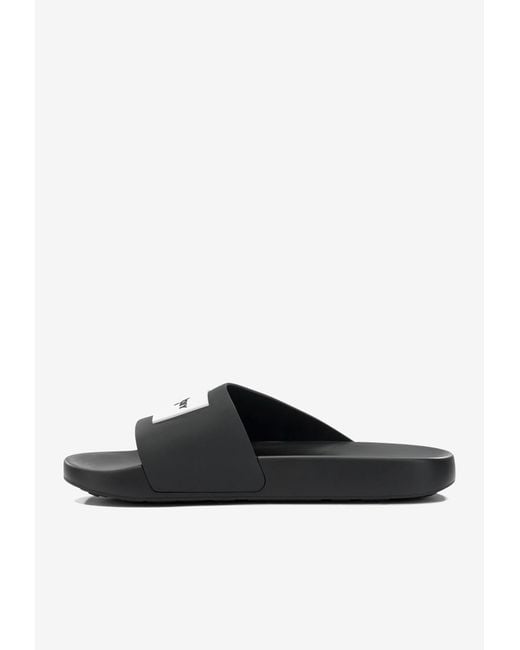 Givenchy White Label Asymmetric Rubber Mules for men