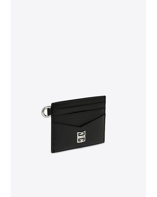 Givenchy Black 4G Leather Cardholder