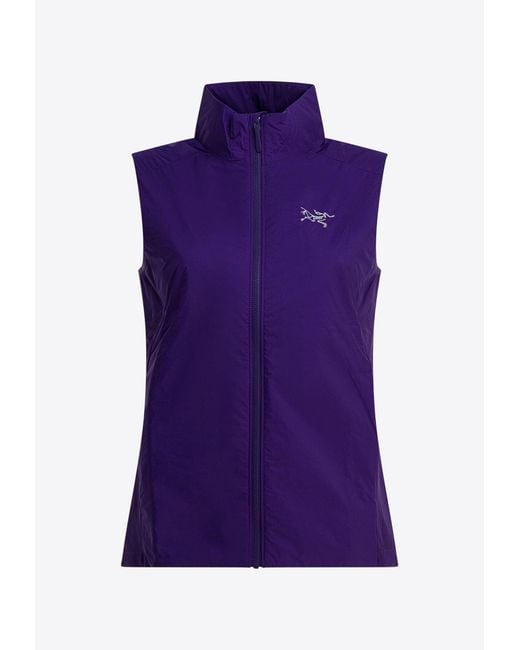 Arc'teryx Purple Atom Padded Vest