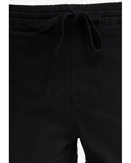 Carhartt Black Floyde Track Shorts for men