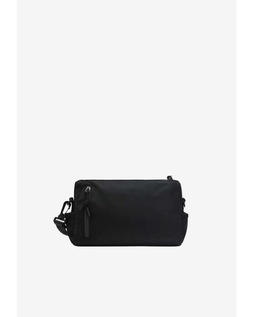 Rag & Bone White Logo-Patch Pouch Bag for men