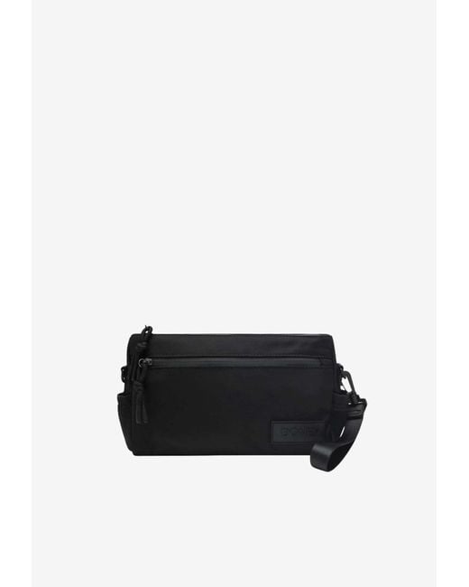 Rag & Bone White Logo-Patch Pouch Bag for men
