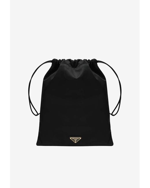 Prada Black Wish Pouch Bag