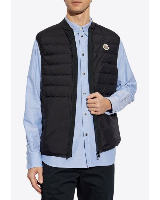 Moncler Black Sarrans Practical Hooded Jacket for men