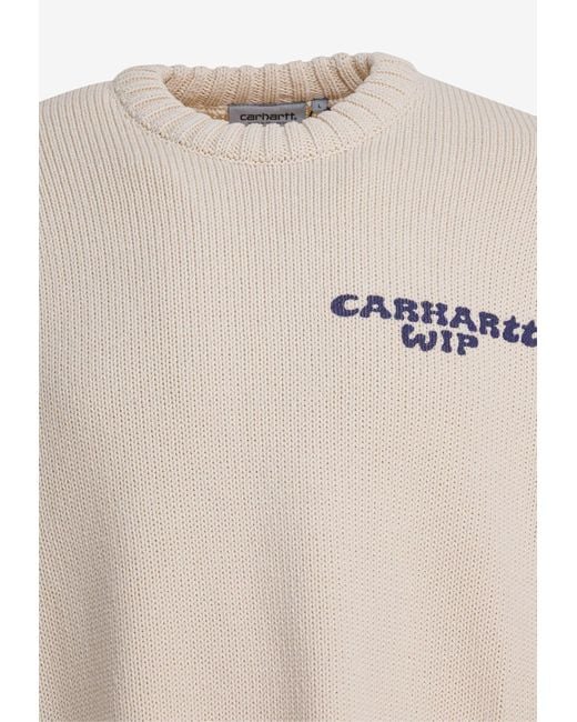 Carhartt Natural Helix Intarsia Knit Sweater for men