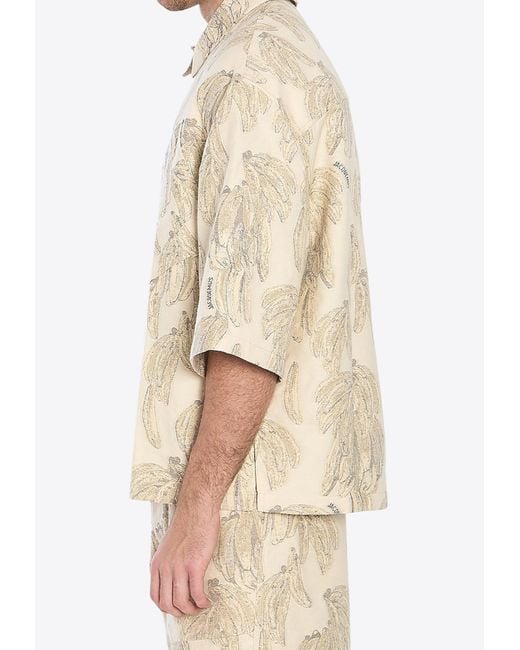 Jacquemus Natural Aloe Shirt for men