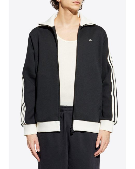 Adidas Originals Black Adicolor Classics Beckenbauer Track Jacket for men