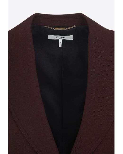 Chloé Purple Jacket
