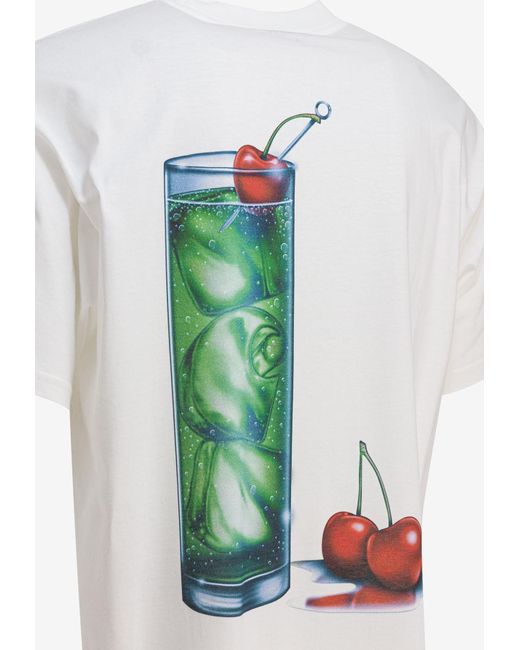 Carhartt White Jake Garcia Graphic Print T-Shirt for men