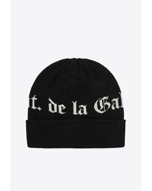 GALLERY DEPT. Black Logo-Printed Wool Hat for men