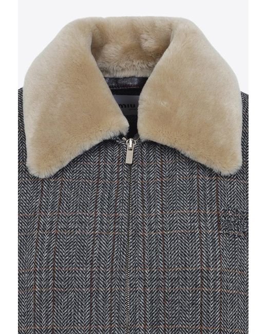 Miu Miu Gray Jacket