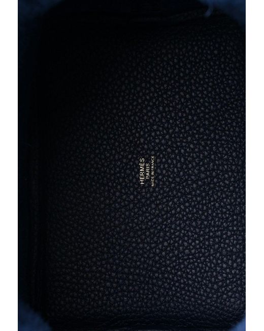 Hermès Picotin 18 Bleu Pale Taurillon Clemence With Gold Hardware - AG  Concierge Fzco
