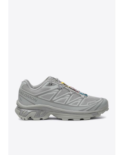 Salomon Gray Xt-6 Gtx Sneakers