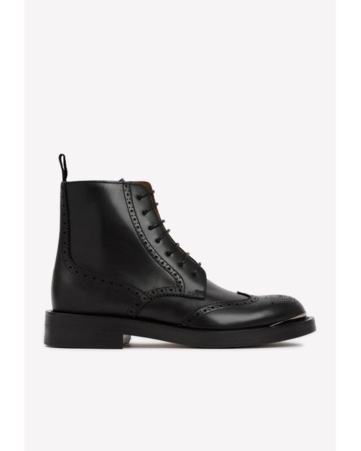 Dior Black Evidence Ankle Boots for men