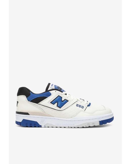 New Balance Blue 550 Low-Top Sneakers