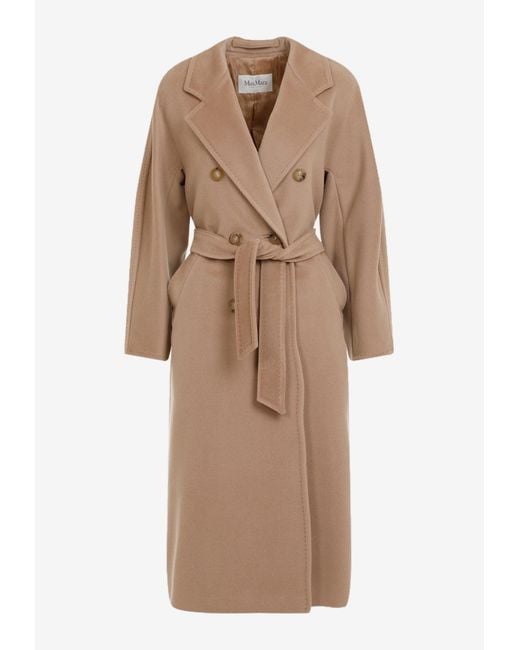 Max Mara Natural Madame Wool Coat
