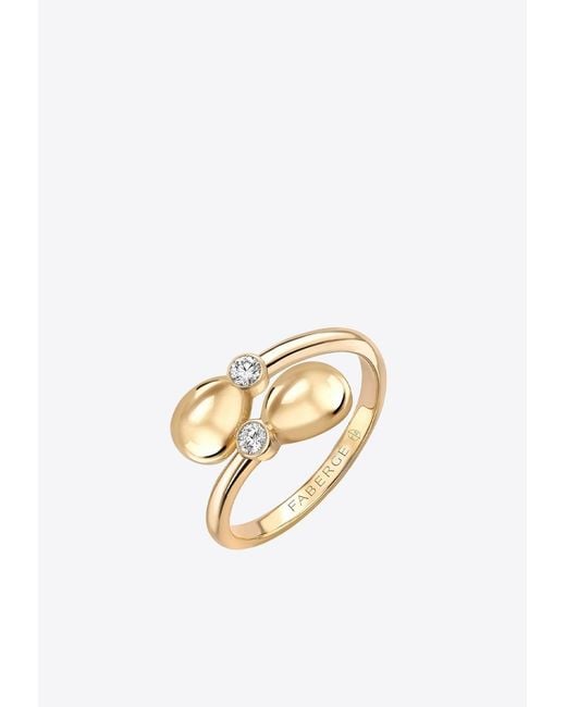 Faberge White Essence Crossover Ring