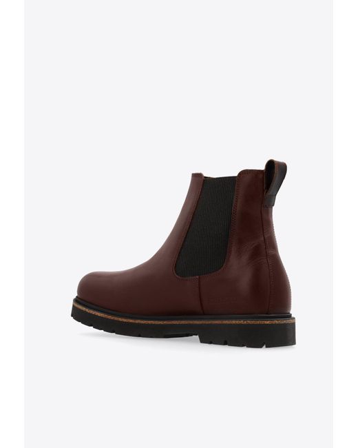 Birkenstock Brown Highwood Slip On Mid Ankle Boots for men