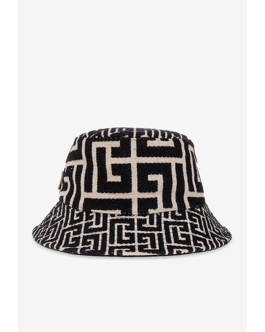 Shop Fendi Kid's Reversible Monogram Bucket Hat