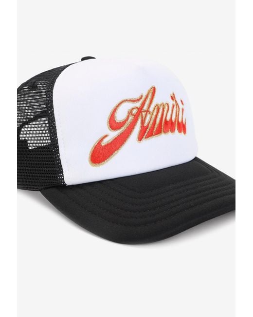 Amiri Red Groovy Baseball Cap for men