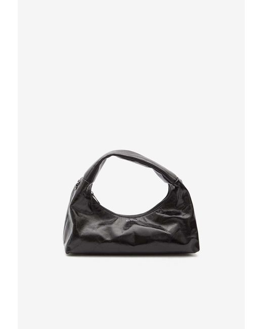 Off-White c/o Virgil Abloh Black Arcade Nappa Leather Shoulder Bag