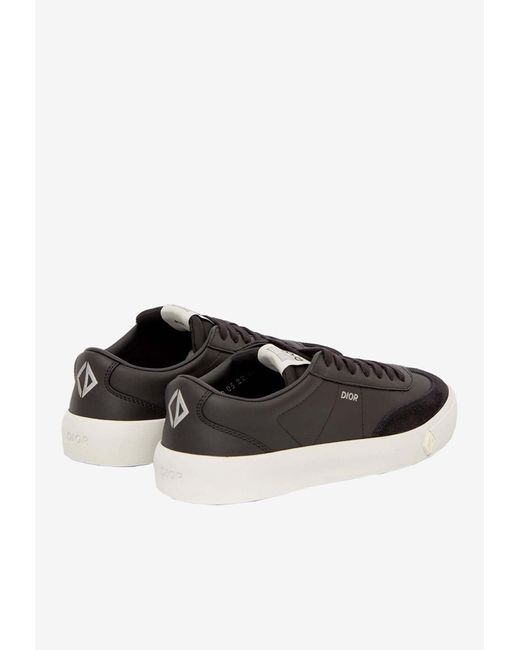 Dior B101 Low-top Leather Sneakers in Black for Men | Lyst