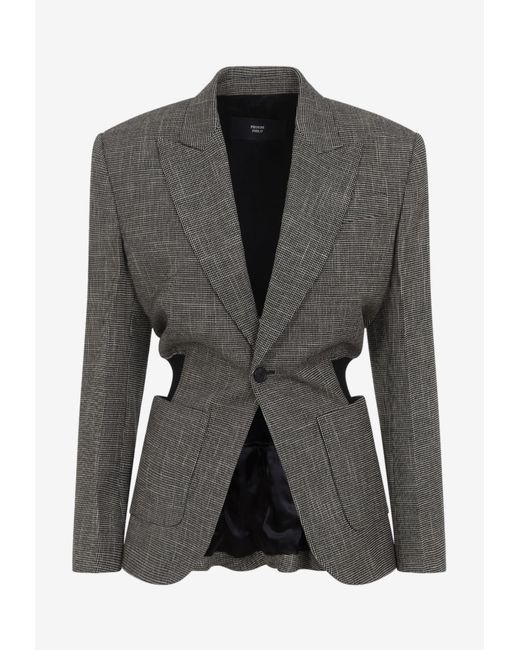 Phoebe Philo Black Kick Tailored Jacket