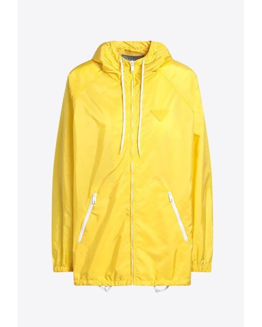 Prada Yellow Raincoat