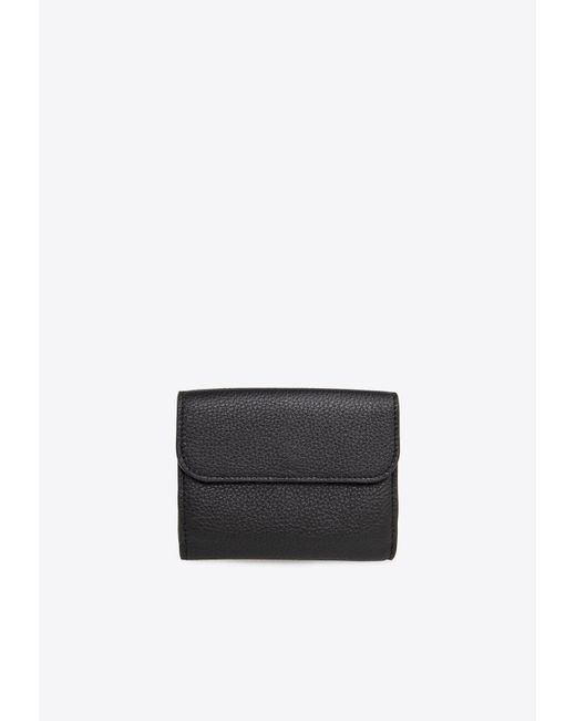 Chloé White Alphabet Leather Wallet